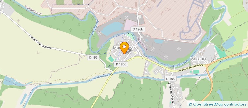 localisation de l'entreprise MADAME MARYLENE GERARD à MOESLAINS