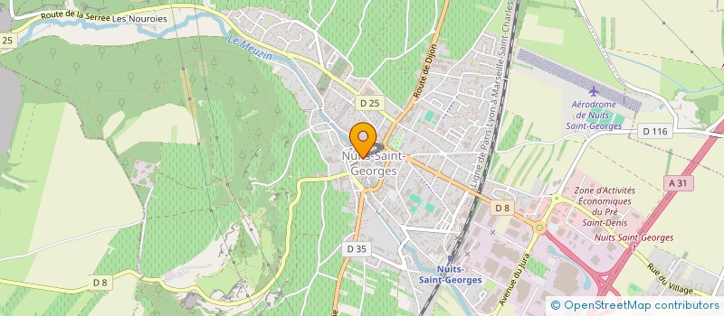 localisation de l'entreprise MADAME MARYLENE GOUACHON à NUITS-SAINT-GEORGES