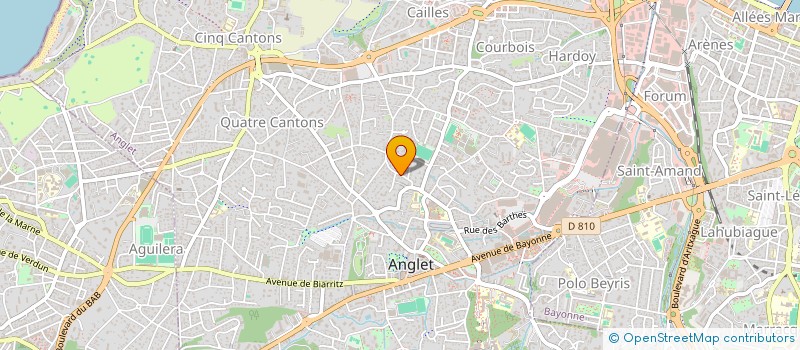 localisation de l'entreprise MADAME MARYLENE GOURBIL  CARCASSONNE