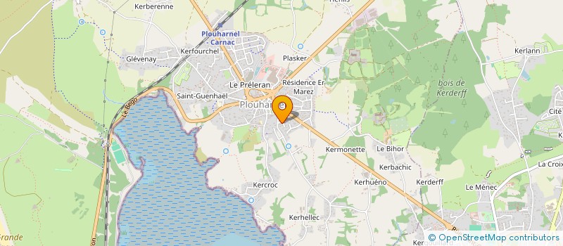 localisation de l'entreprise MADAME MARYLENE GRAYO  PLOUHARNEL