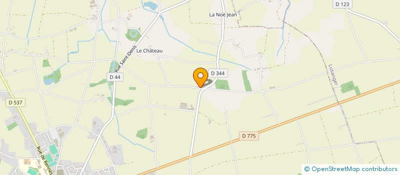 localisation de l'entreprise MADAME MARYLENE HAMON  DERVAL