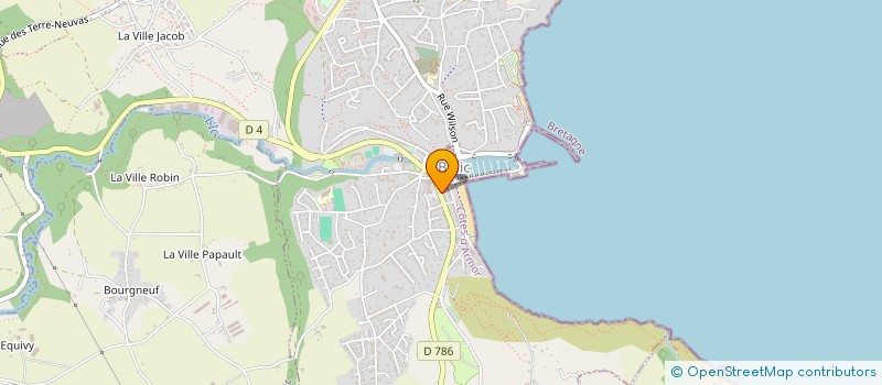 localisation de l'entreprise MADAME MARYLENE HEITZ à BINIC-ETABLES-SUR-MER