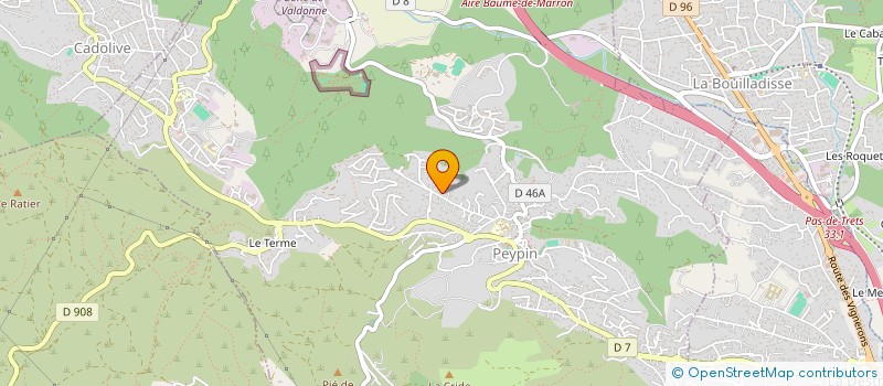 localisation de l'entreprise MADAME MARYLENE HERMAN  PEYPIN