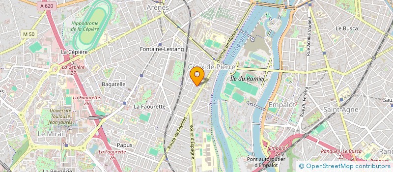 localisation de l'entreprise MADAME MARYLENE JAMAUX à TOULOUSE