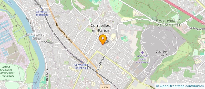 localisation de l'entreprise MADAME MARYLENE LABEILLE à CORMEILLES-EN-PARISIS