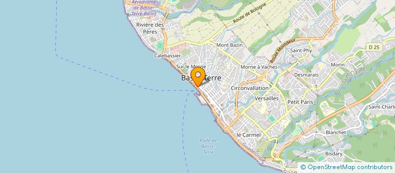 localisation de l'entreprise MADAME MARYLENE LATONNE à BASSE-TERRE