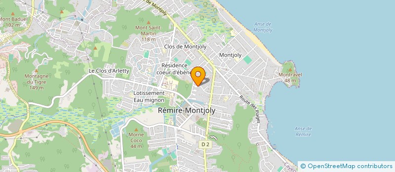 localisation de l'entreprise MADAME MARYLENE LAWRENCE à REMIRE-MONTJOLY