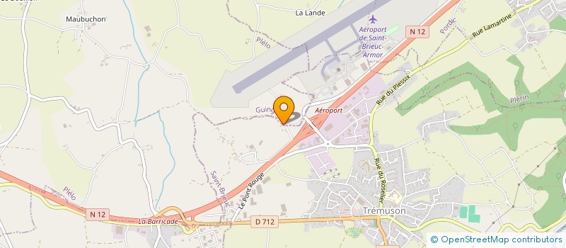 localisation de l'entreprise MADAME MARYLENE LE GLATIN  TREMUSON