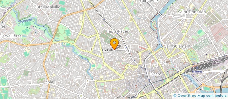 localisation de l'entreprise MADAME MARYLENE LE HELLARD à NANTES