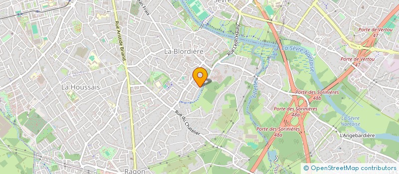 localisation de l'entreprise MADAME MARYLENE LENORMAND à REZE