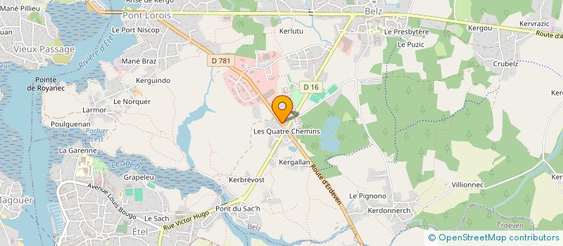 localisation de l'entreprise MADAME MARYLENE MAHEO  BELZ