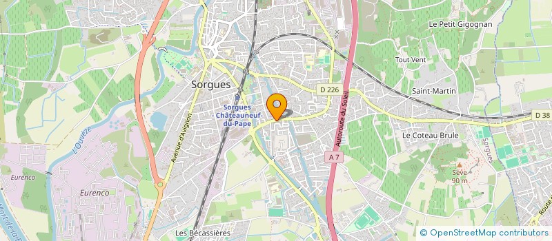 localisation de l'entreprise MADAME MARYLENE MALATESTA  SORGUES