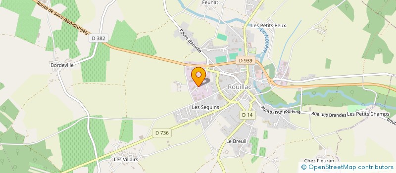 localisation de l'entreprise MADAME MARYLENE MERCEREAU à SAINT-CYBARDEAUX