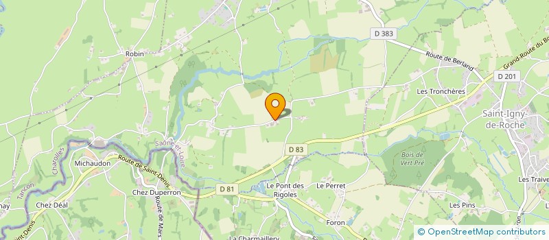 localisation de l'entreprise MADAME MARYLENE MOTTET à TANCON