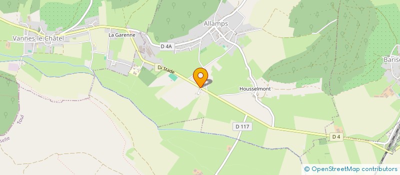 localisation de l'entreprise MADAME MARYLENE NAVEL  ALLAMPS