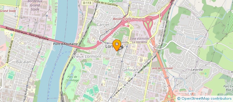 localisation de l'entreprise MADAME MARYLENE NOLL  LORMONT