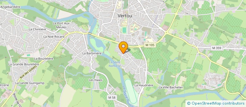 localisation de l'entreprise MADAME MARYLENE OMONT à VERTOU