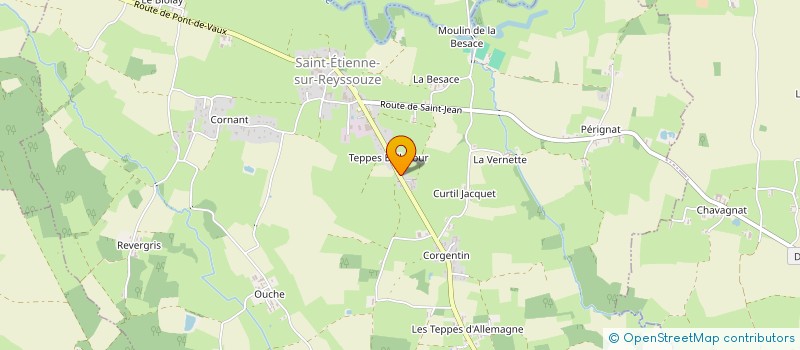 localisation de l'entreprise MADAME MARYLENE PAILLY  SAINT-ETIENNE-SUR-REYSSOUZE