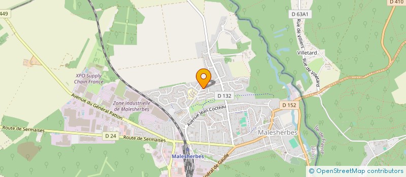 localisation de l'entreprise MADAME MARYLENE PERROT à LE MALESHERBOIS