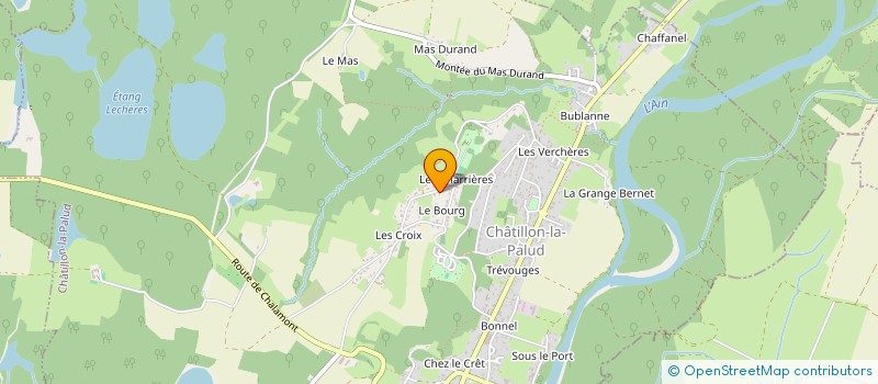 localisation de l'entreprise MADAME MARYLENE PINAULT à CHATILLON-LA-PALUD