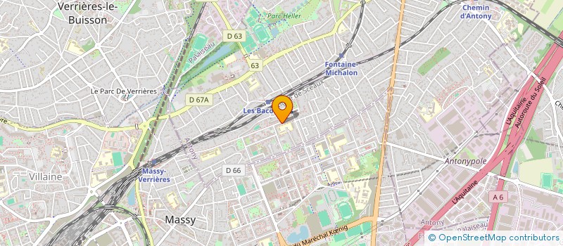 localisation de l'entreprise MADAME MARYLENE RAKOTOMAVO à ANTONY