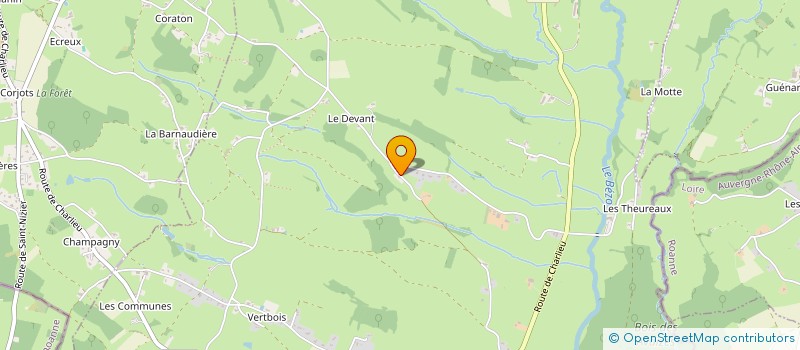 localisation de l'entreprise MADAME MARYLENE RAY  SAINT-BONNET-DE-CRAY