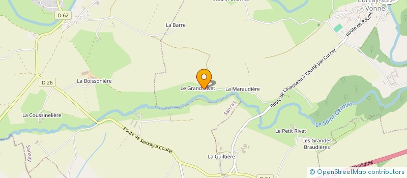 localisation de l'entreprise MADAME MARYLENE ROUSSEAU à CURZAY-SUR-VONNE