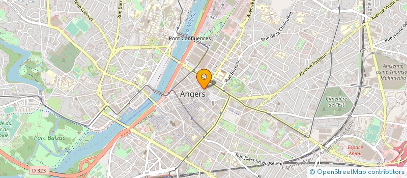 localisation de l'entreprise MADAME MARYLENE ROYER à ANGERS