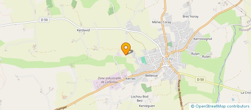 localisation de l'entreprise MADAME MARYLENE SKWERES  CORAY