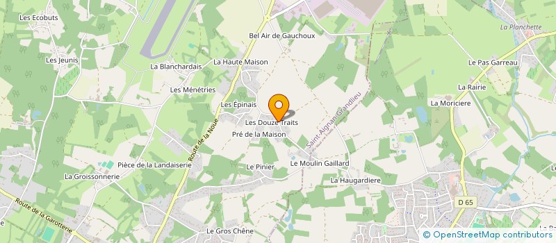 localisation de l'entreprise MADAME MARYLENE SUBILEAU à SAINT-AIGNAN-GRANDLIEU