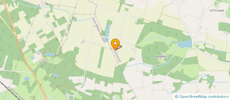 localisation de l'entreprise MADAME MARYLENE TOUPEL à SAINT-GILDAS-DES-BOIS