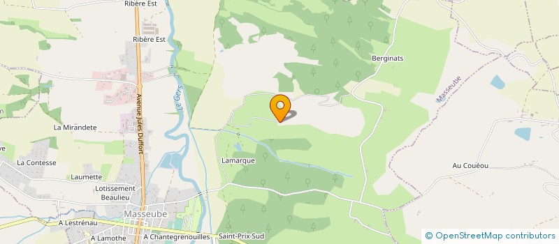 localisation de l'entreprise MADAME MARYLIN THIL  BELLEGARDE