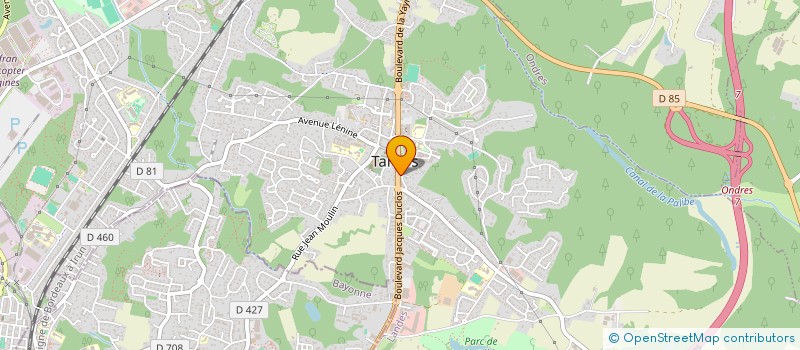 localisation de l'entreprise MADAME MARYLIN VIDAL  TARNOS