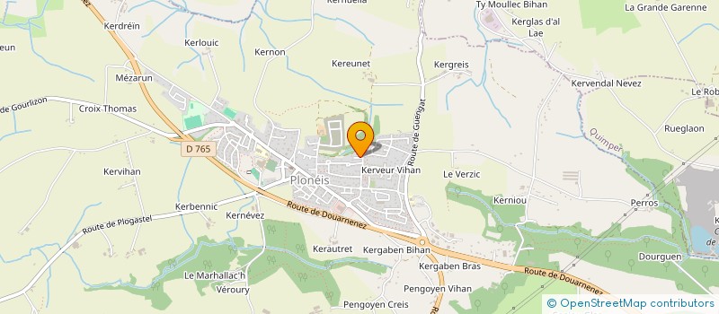 localisation de l'entreprise MADAME MARYLINE ANDRE  PLONEIS