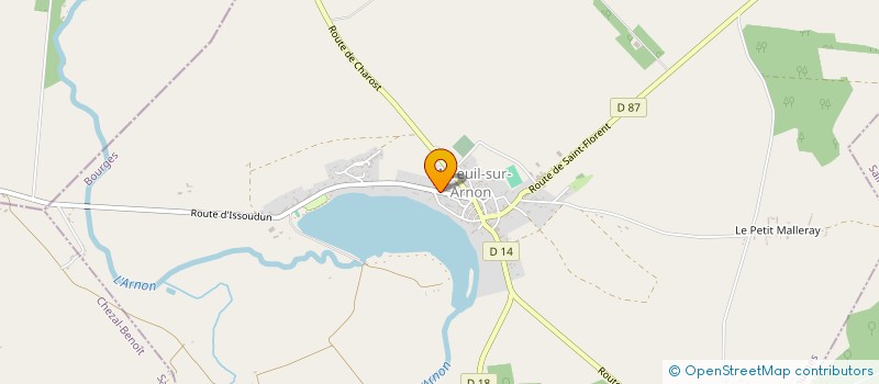 localisation de l'entreprise MADAME MARYLINE ANDRE  CHAROST