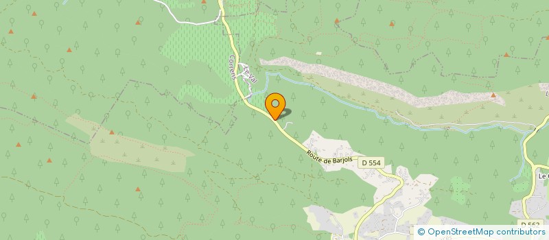 localisation de l'entreprise MADAME MARYLINE BELHOMME  LE VAL