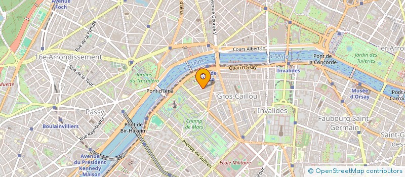 localisation de l'entreprise MADAME MARYLINE BERTONI  PARIS