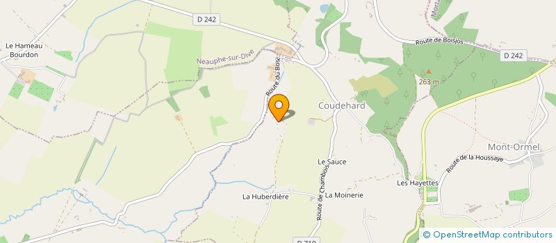 localisation de l'entreprise MADAME MARYLINE BESNIER à GOUFFERN EN AUGE