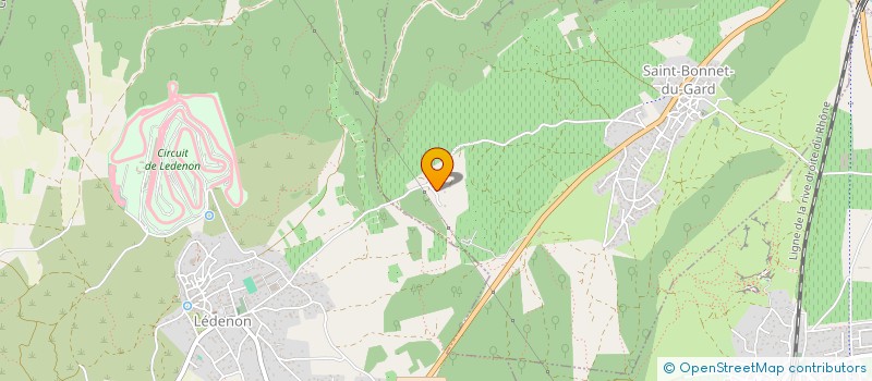 localisation de l'entreprise MADAME MARYLINE BOLLIER  VERS-PONT-DU-GARD