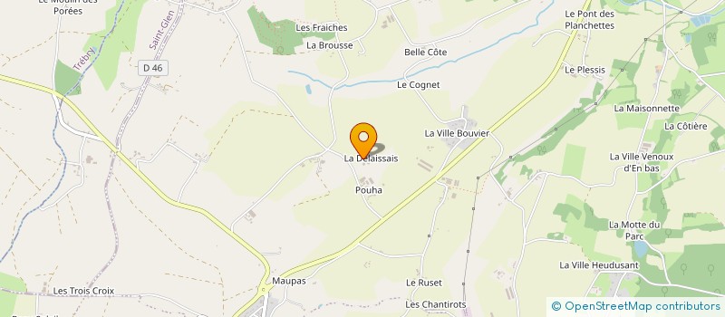 localisation de l'entreprise MADAME MARYLINE BOUCHET à LE MENE