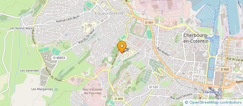 localisation de l'entreprise MADAME MARYLINE BRARD  CHERBOURG-EN-COTENTIN