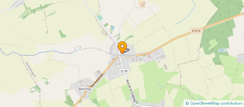 localisation de l'entreprise MADAME MARYLINE BUND  GROSTENQUIN