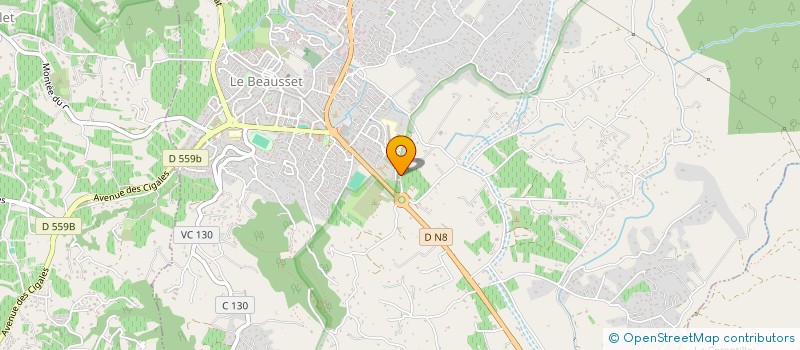 localisation de l'entreprise MADAME MARYLINE BUTEZ  LE BEAUSSET