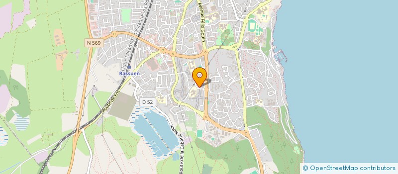 localisation de l'entreprise MADAME MARYLINE CABRERA  ISTRES