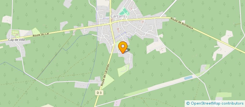 localisation de l'entreprise MADAME MARYLINE CAMPION  CARCANS