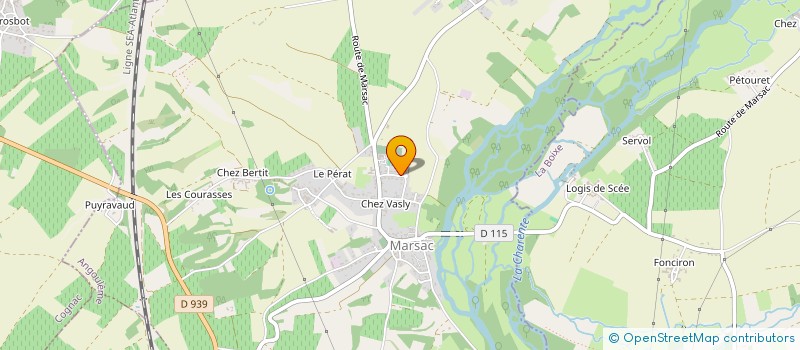 localisation de l'entreprise MADAME MARYLINE CAUTE  MARSAC