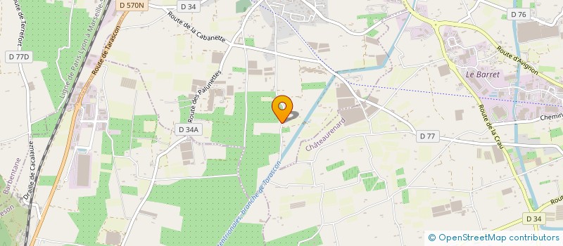 localisation de l'entreprise MADAME MARYLINE CAYUELA  ROGNONAS