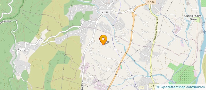 localisation de l'entreprise MADAME MARYLINE CHASSON  SAINT-JULIEN-DU-SERRE