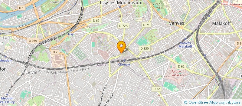 localisation de l'entreprise MADAME MARYLINE CHAUFFERT à ISSY-LES-MOULINEAUX
