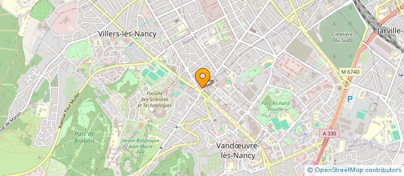 localisation de l'entreprise MADAME MARYLINE CHRISTMANN  VANDUVRE-LES-NANCY